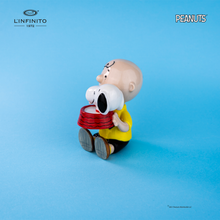 Lade das Bild in den Galerie-Viewer, Charlie Brown e Snoopy nella ciotola dell&#39;acqua
