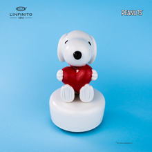 Carica l&#39;immagine nel visualizzatore di Gallery, Snoopy col cuore su carillon
