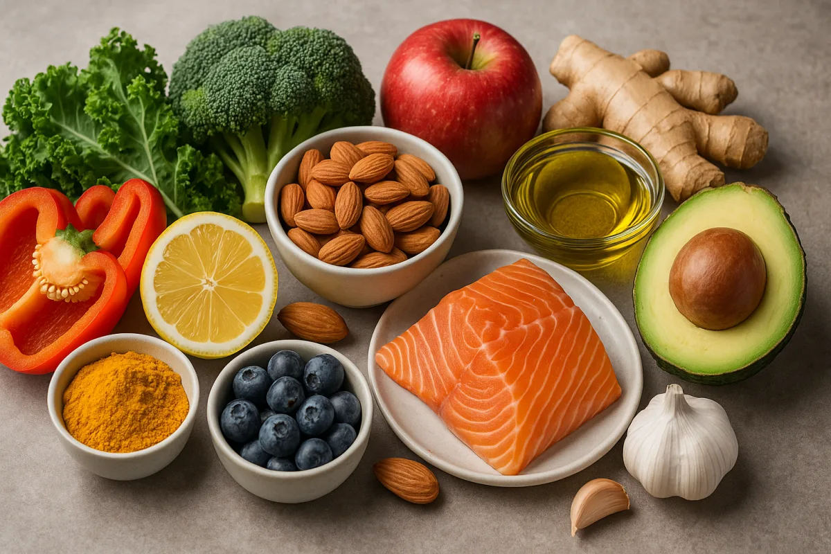 Alimenti anti-infiammatori naturali: l’elenco completo e i benefici concreti