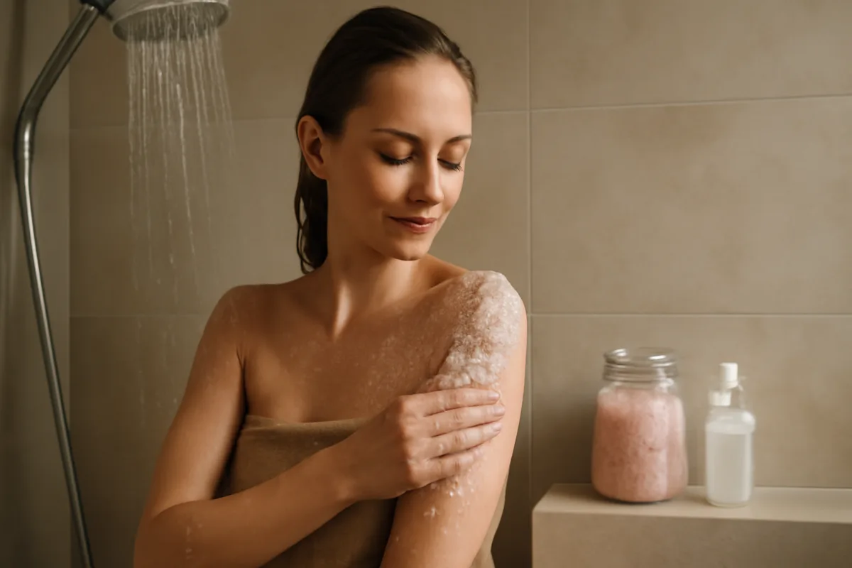 Doccia di sale: i benefici inaspettati per il corpo e come farla a casa