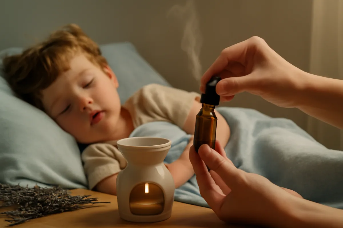 Aromaterapia per bambini: i profumi giusti per favorire il sonno sereno