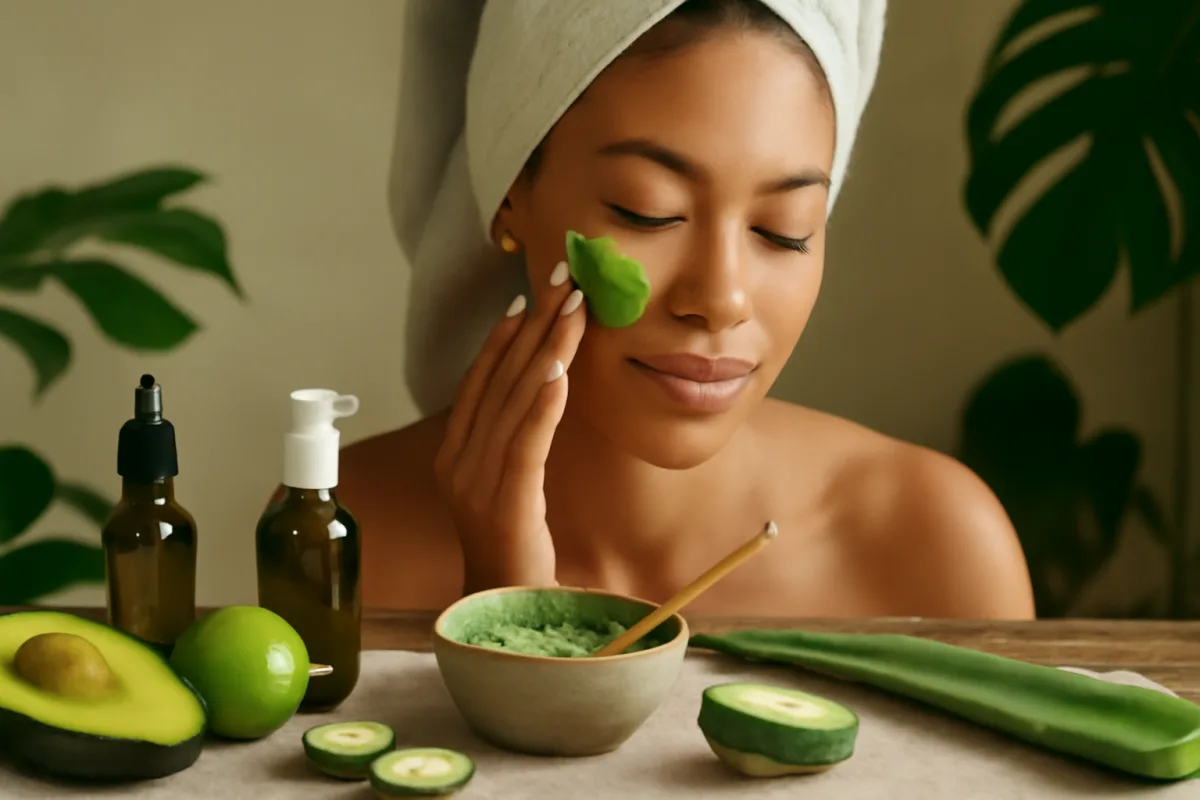 Rituali di bellezza verde: come prendersi cura della pelle solo con ingredienti naturali