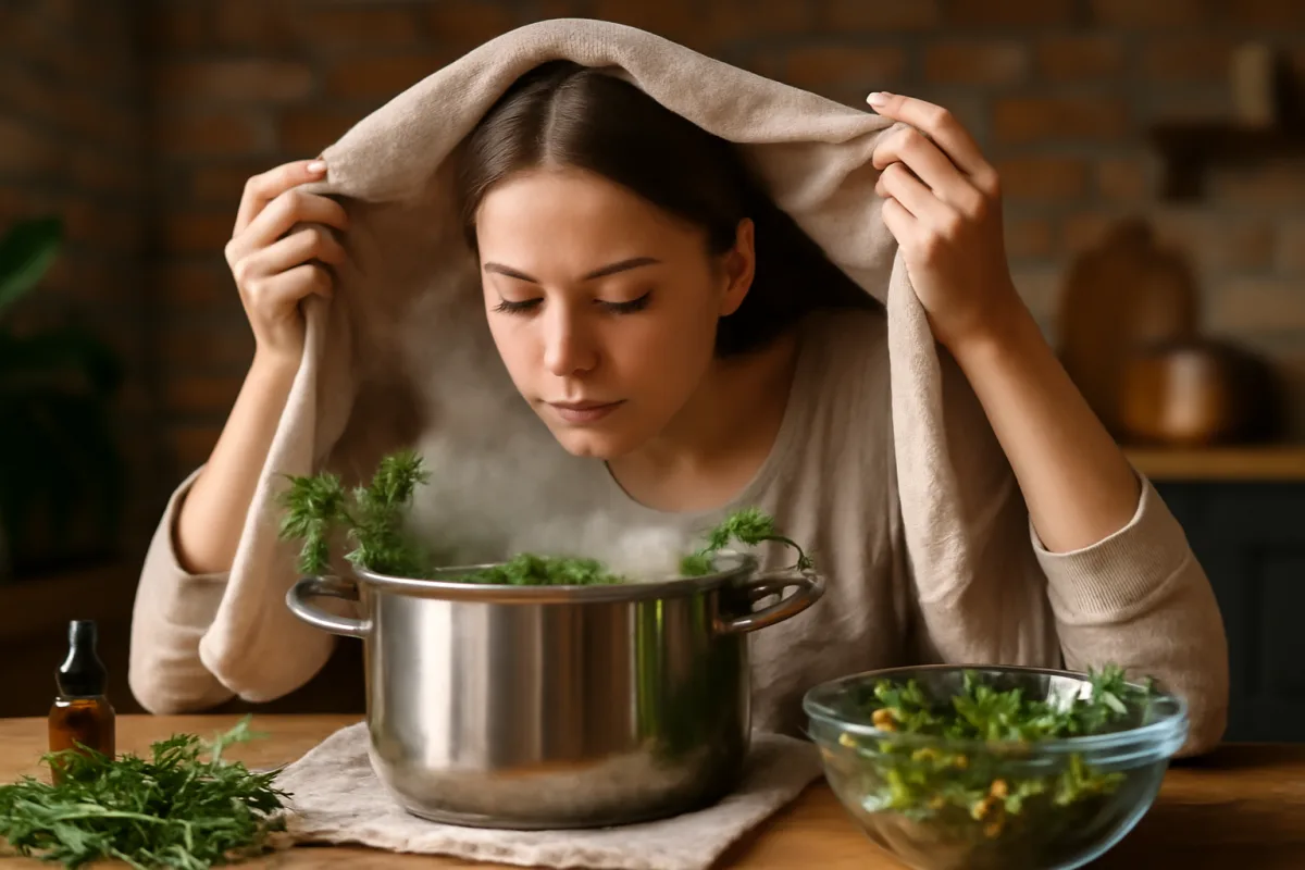 Bagno di vapore con erbe officinali: rituale vecchio ma efficace, come prepararlo?