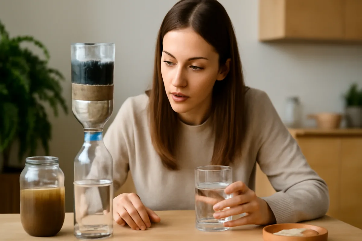 Filtri d'acqua naturali: quanto sono efficaci e come allestiscono a casa?