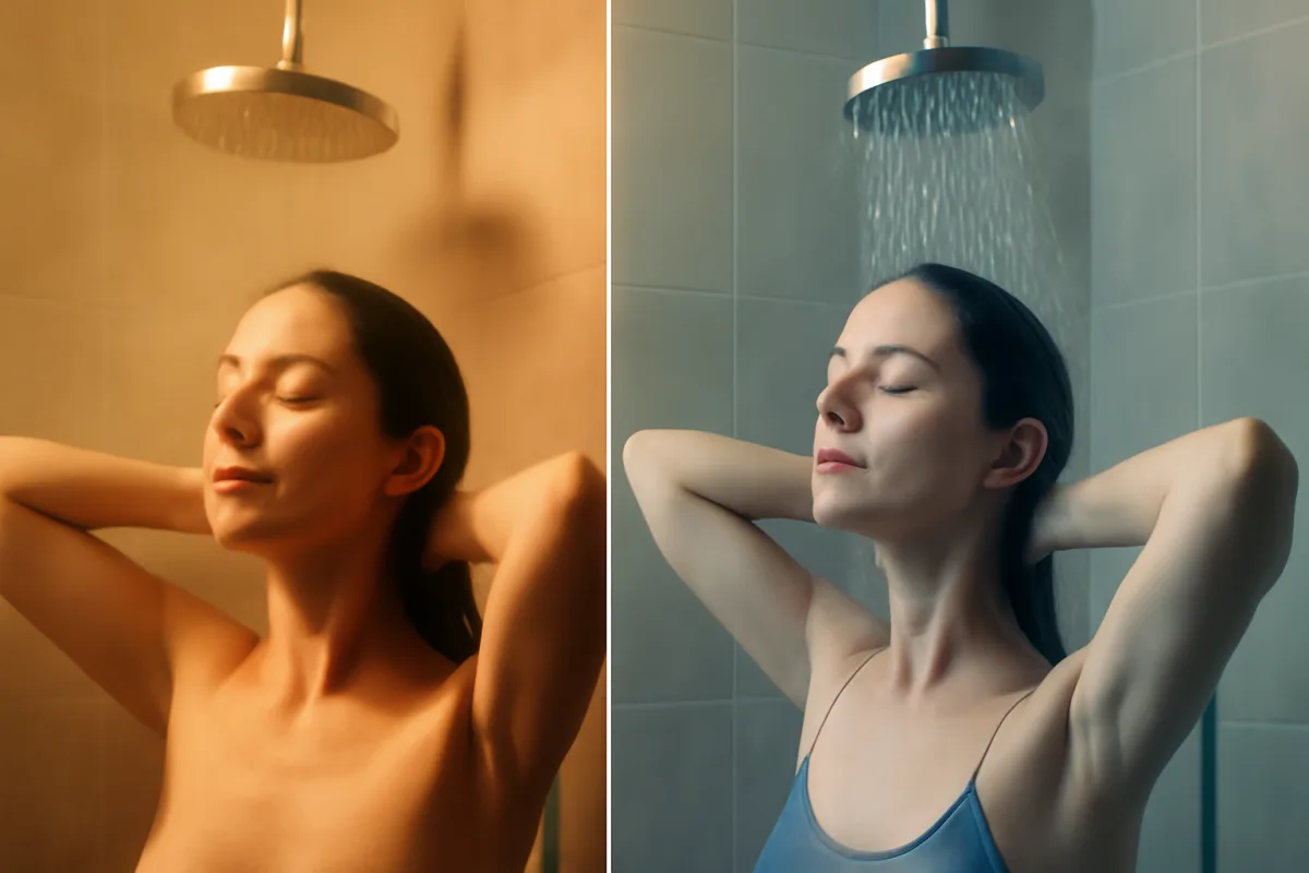 Doccia calda o tiepida? I benefici differenti sulla circolazione secondo i naturopati