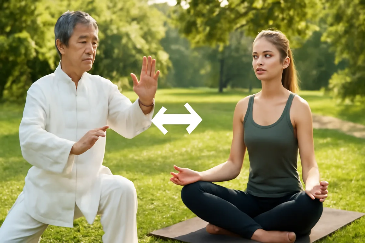 Tai chi o yoga in natura? Quale attività scegliere per il massimo del benessere psico-fisico