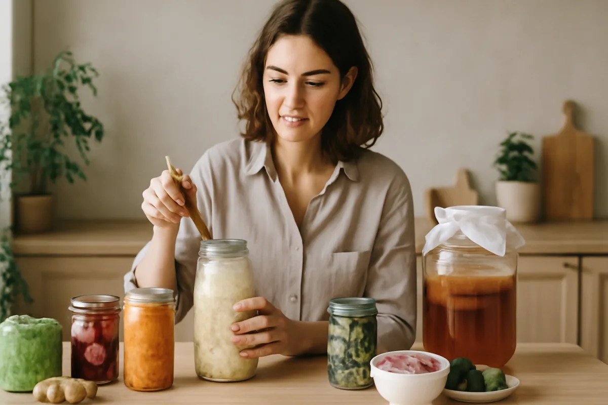 Germsfermentazione domestica: come autoprodurre alimenti naturali e benefici per l'intestino